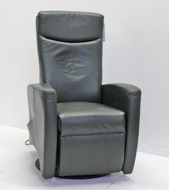 Fitform 200 in groen leder draaiplateau smal model